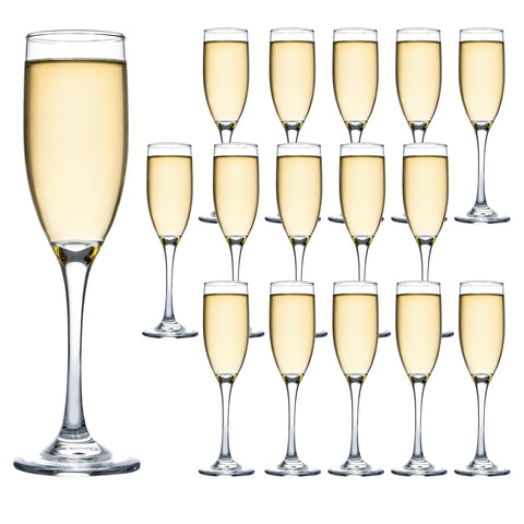 UMEIED vaso champán con cristal claro para brindis en reuniones