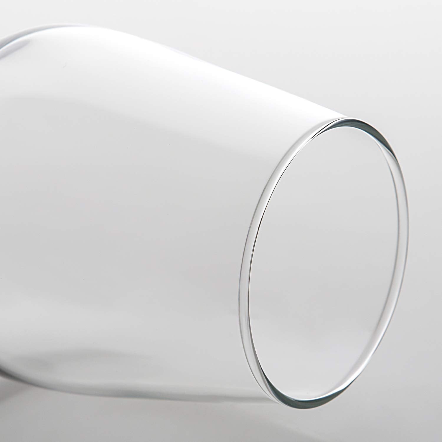 Vaso UMI UMIZILI claro apto para lavavajillas y limpieza rápida.