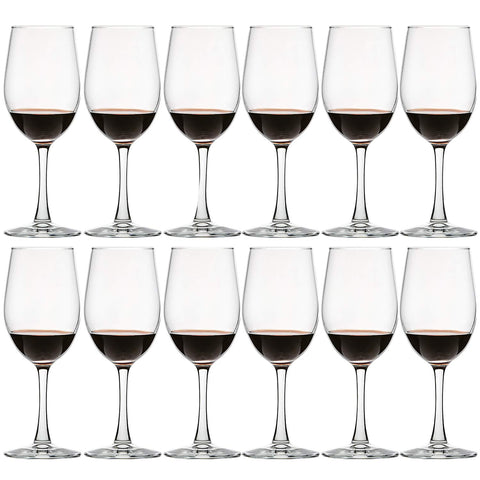 UMI UMIZILI vaso de vino de 12 onzas, conjunto de 12, perfecto para cenas y fiestas.