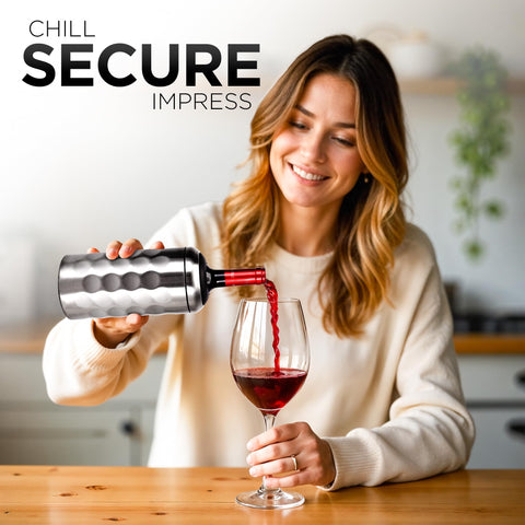 UMIEN enfriador diseñado para botellas de 750 ml, vino y espumoso
