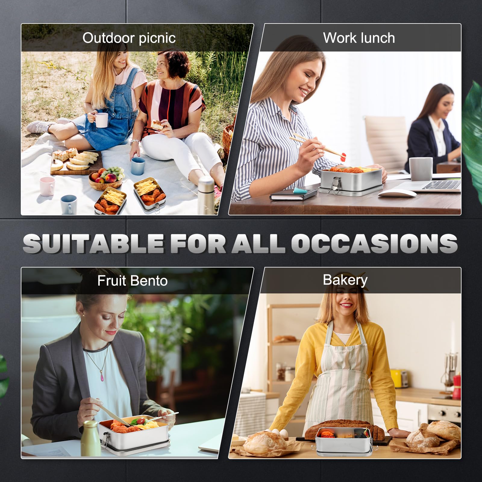 Umigy: clips de bloqueo seguros evitan fugas durante el transporte.