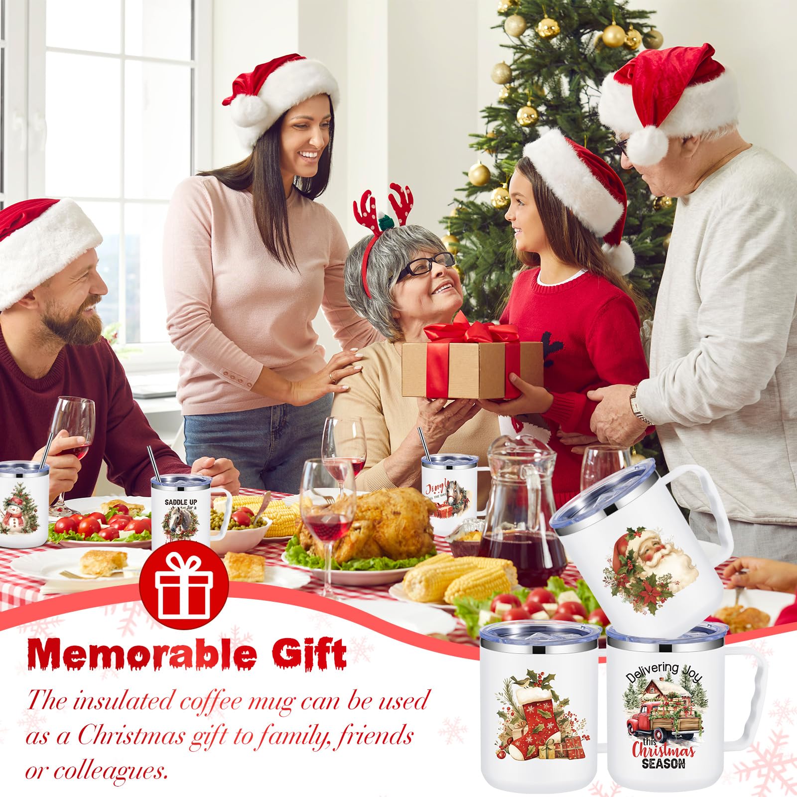 Regalo navideño elegante de Umigy para colegas y maestros.
