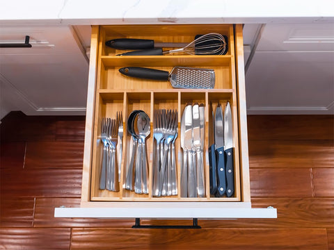 Umilife tamano ideal 17x13 pulgadas para cajones de cocina.