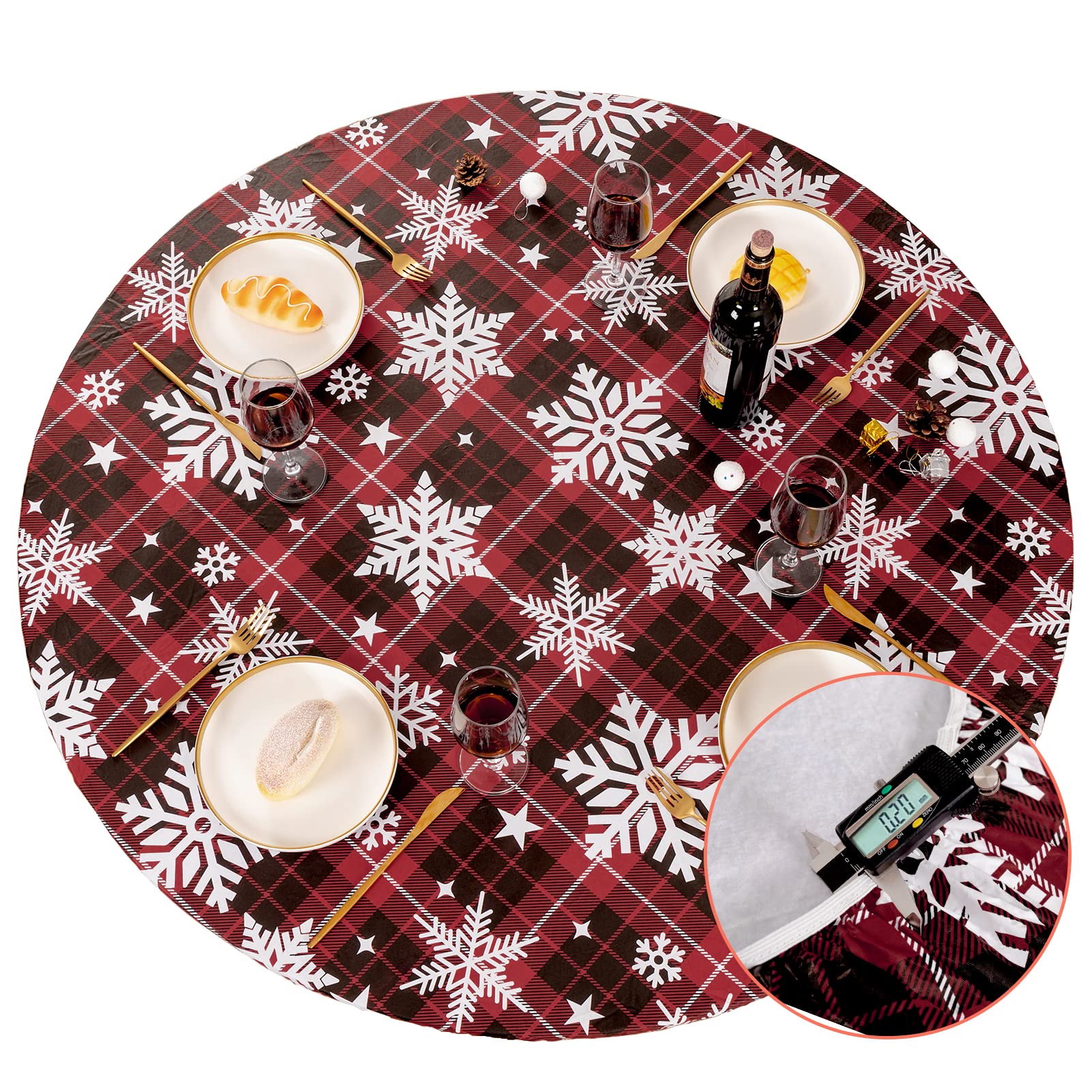 UMINEUX mantel para uso interior y patio, ideal para cenas festivas