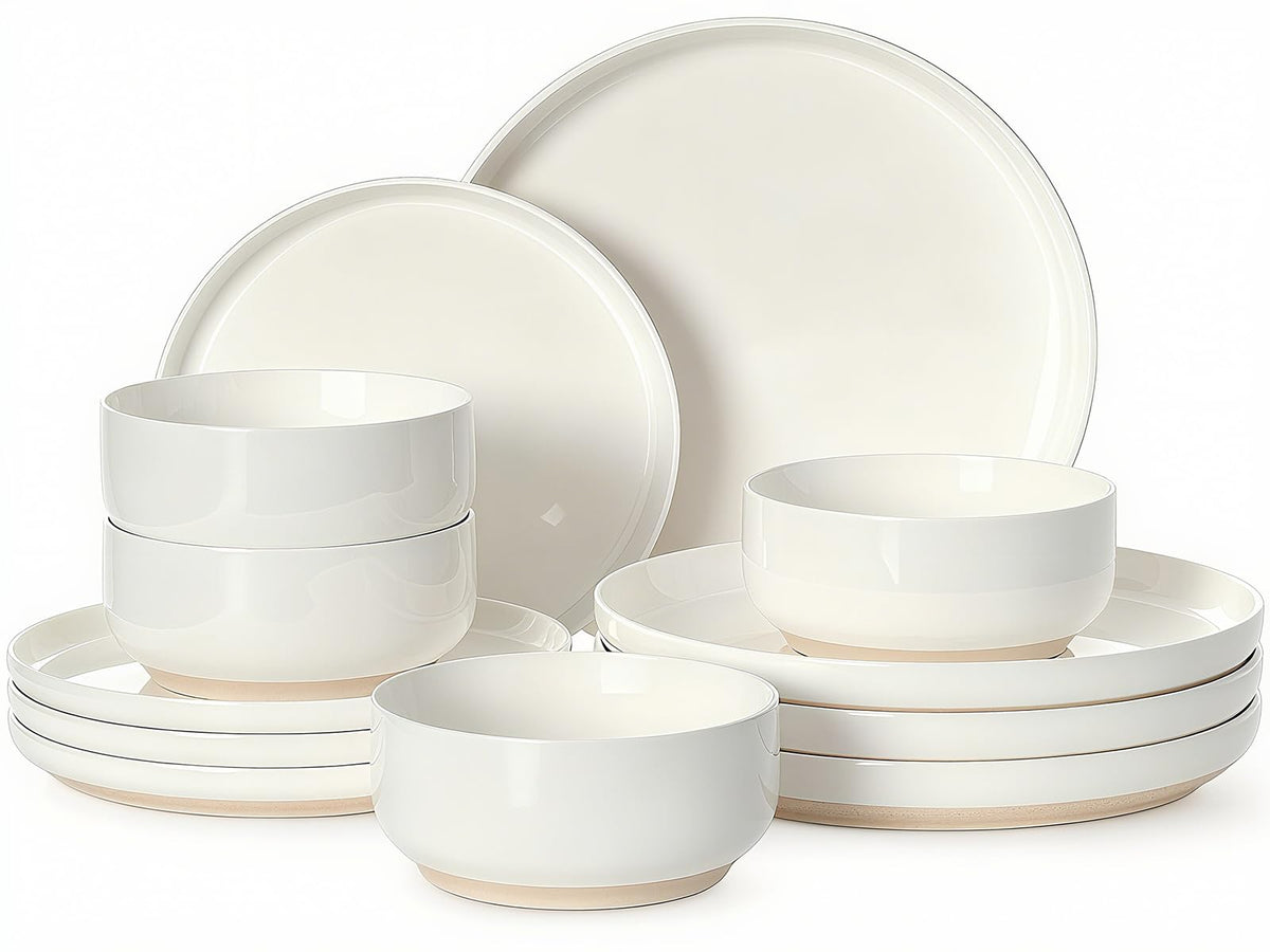 Umite Chef platos de cena 10.2 pulgadas ideales para comidas familiares