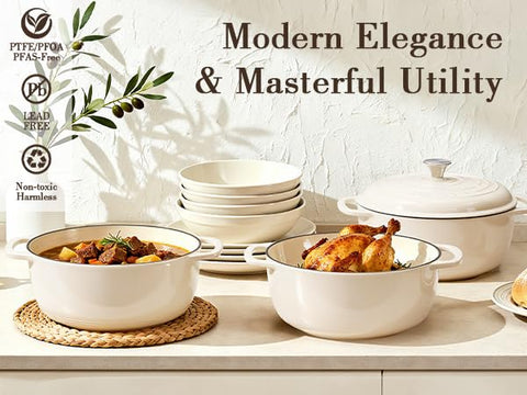 Umite Chef 6QT diseño elegante, regalo perfecto para cocineros