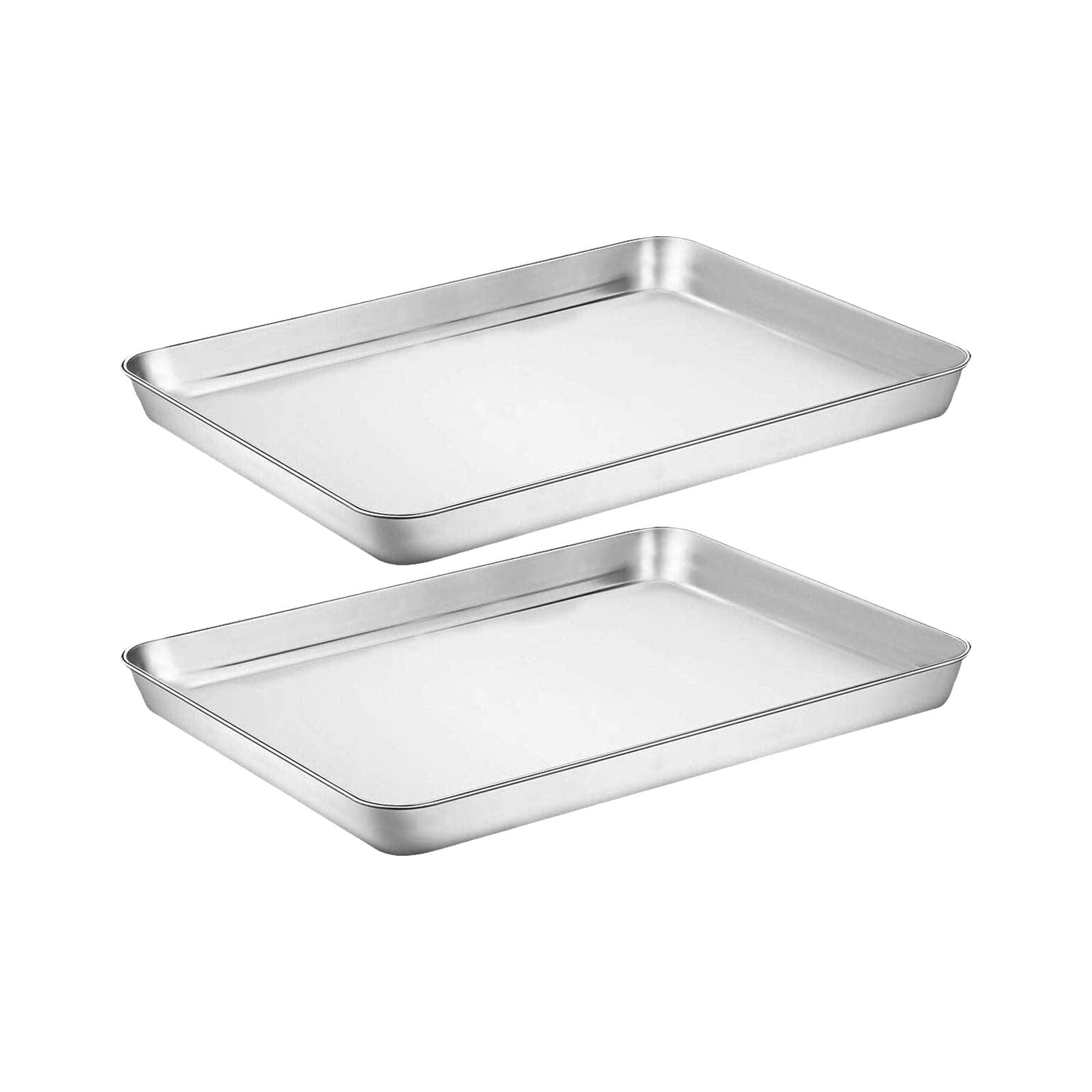 Bandejas Umite Chef para hornear 18x13 pulgadas, juego de 2, seguro y duradero.