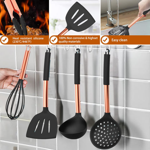 Batidor de huevo de silicona Umite Chef para batir suavemente