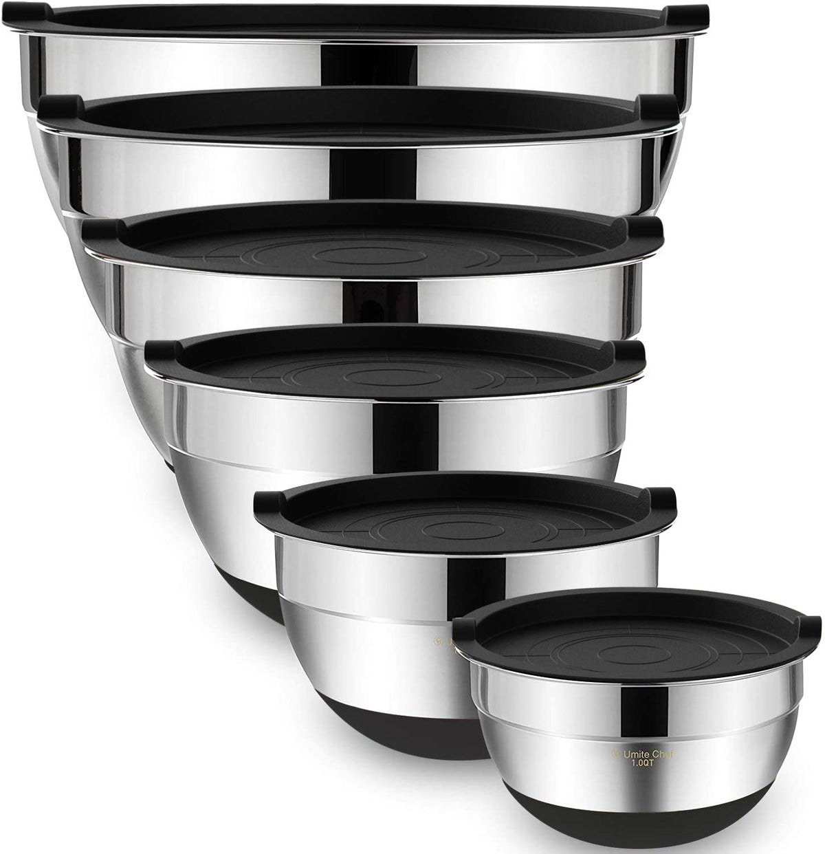 Umite Chef bol de mezcla de 6 piezas, ideal para batidos y masas.