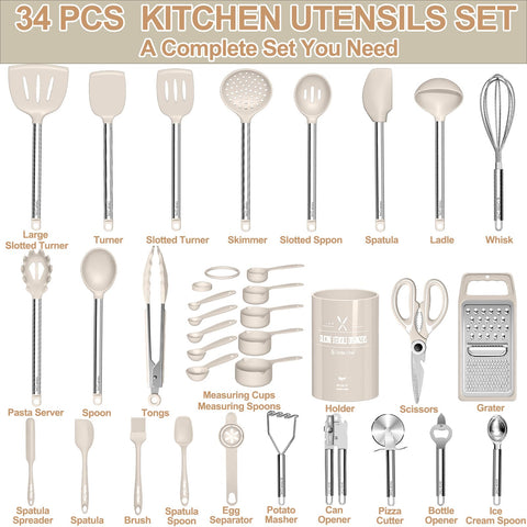 Umite Chef cuchara ranurada de silicona, perfecta para mezclar y servir sin dañar superficies