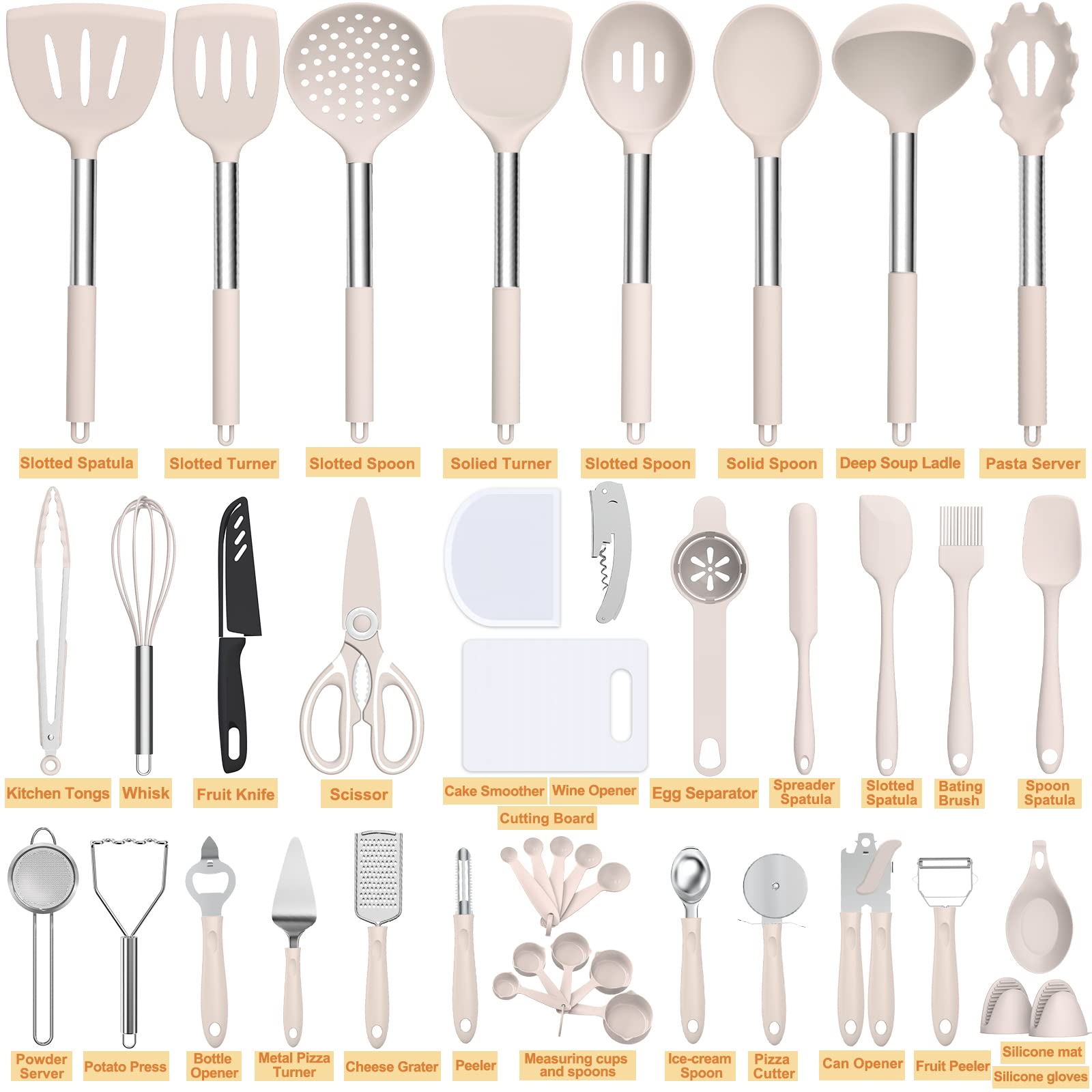 Espátula ranurada Umite Chef para voltear sin rayar.