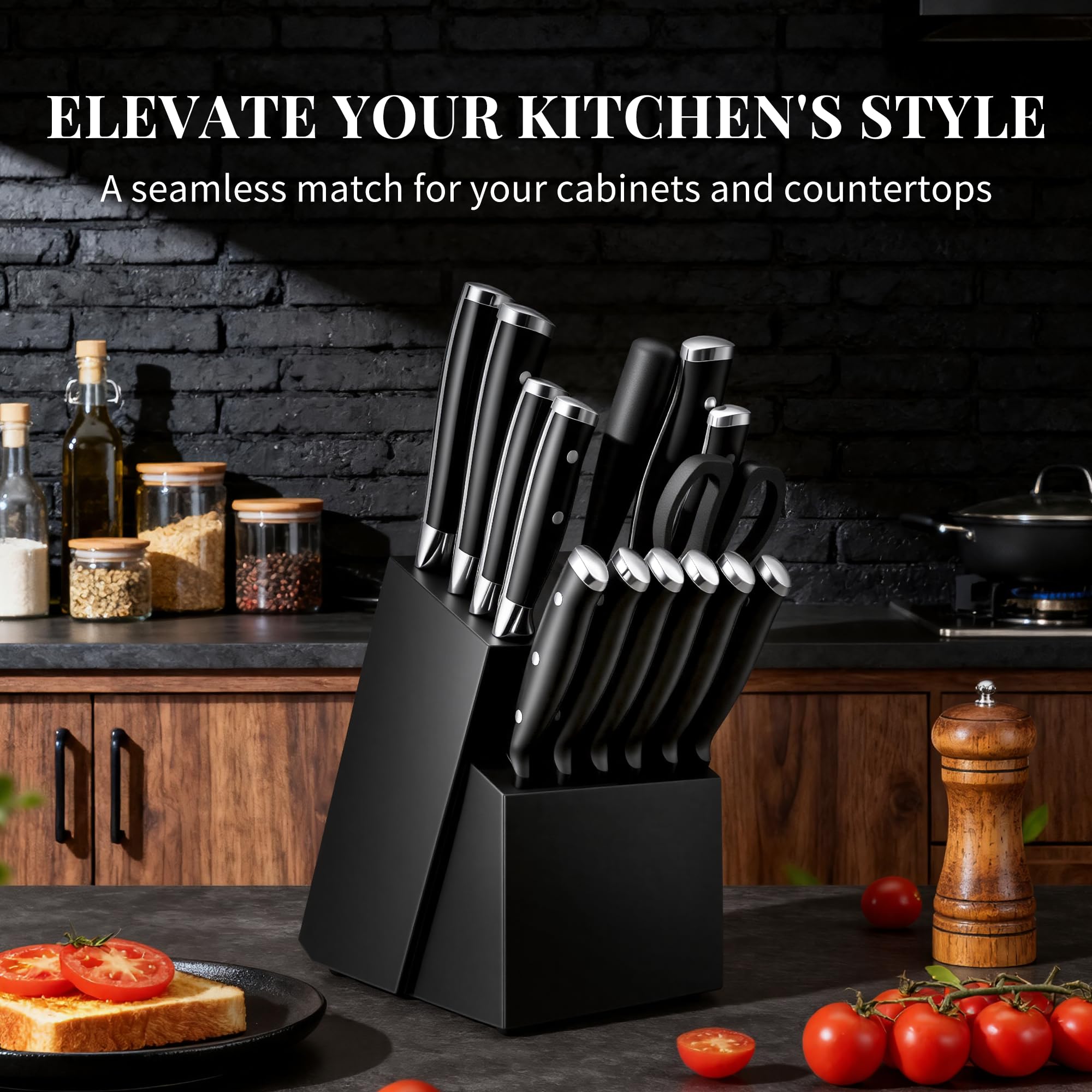 Umite Chef: conjunto dispuesto en mesa para uso diario en la cocina.