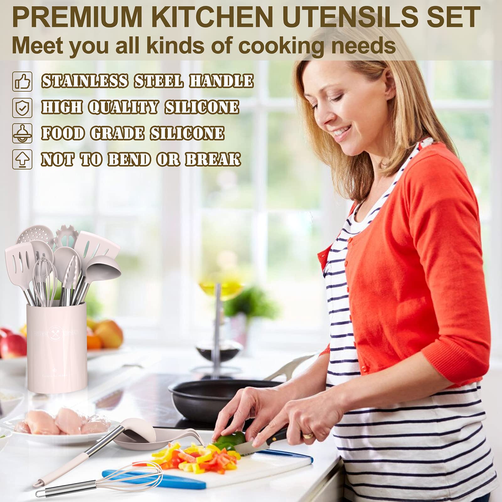 Umite Chef juego 43 piezas para cocina profesional o doméstica