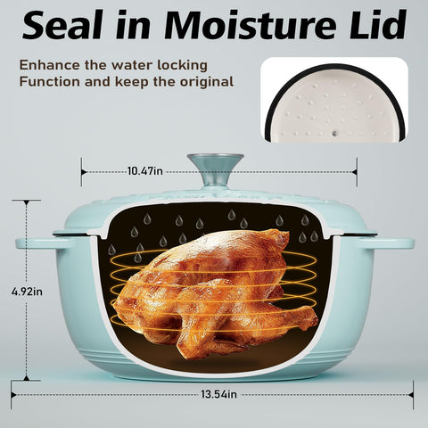 Olla Umite Chef 6QT de calor uniforme para cocciones constantes.