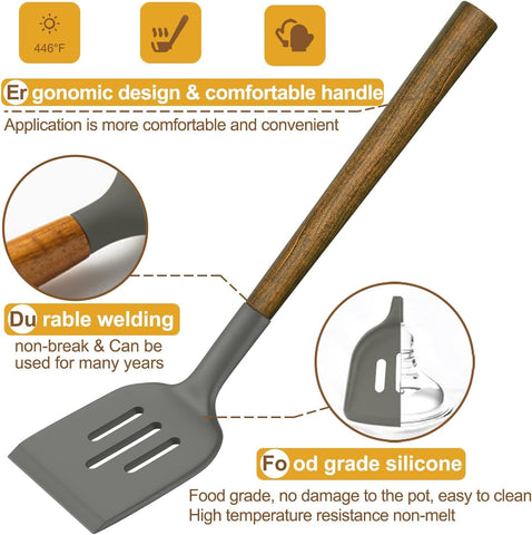 Umite Chef Servidor de espagueti silicona para recoger pasta fácilmente.