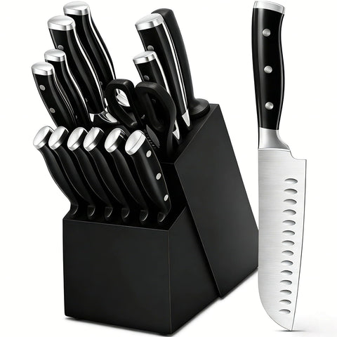 Umite Chef: cuchillos afilados en primer plano para cortes rápidos y precisos.