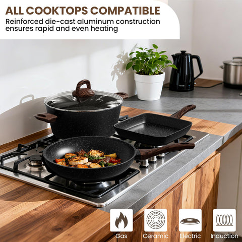 Umite Chef set de horneado 7 piezas para repostería.