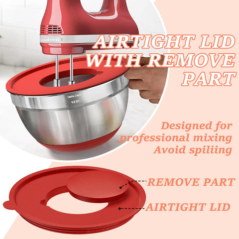 Umite Chef almacenamiento apilable para ordenar la despensa.