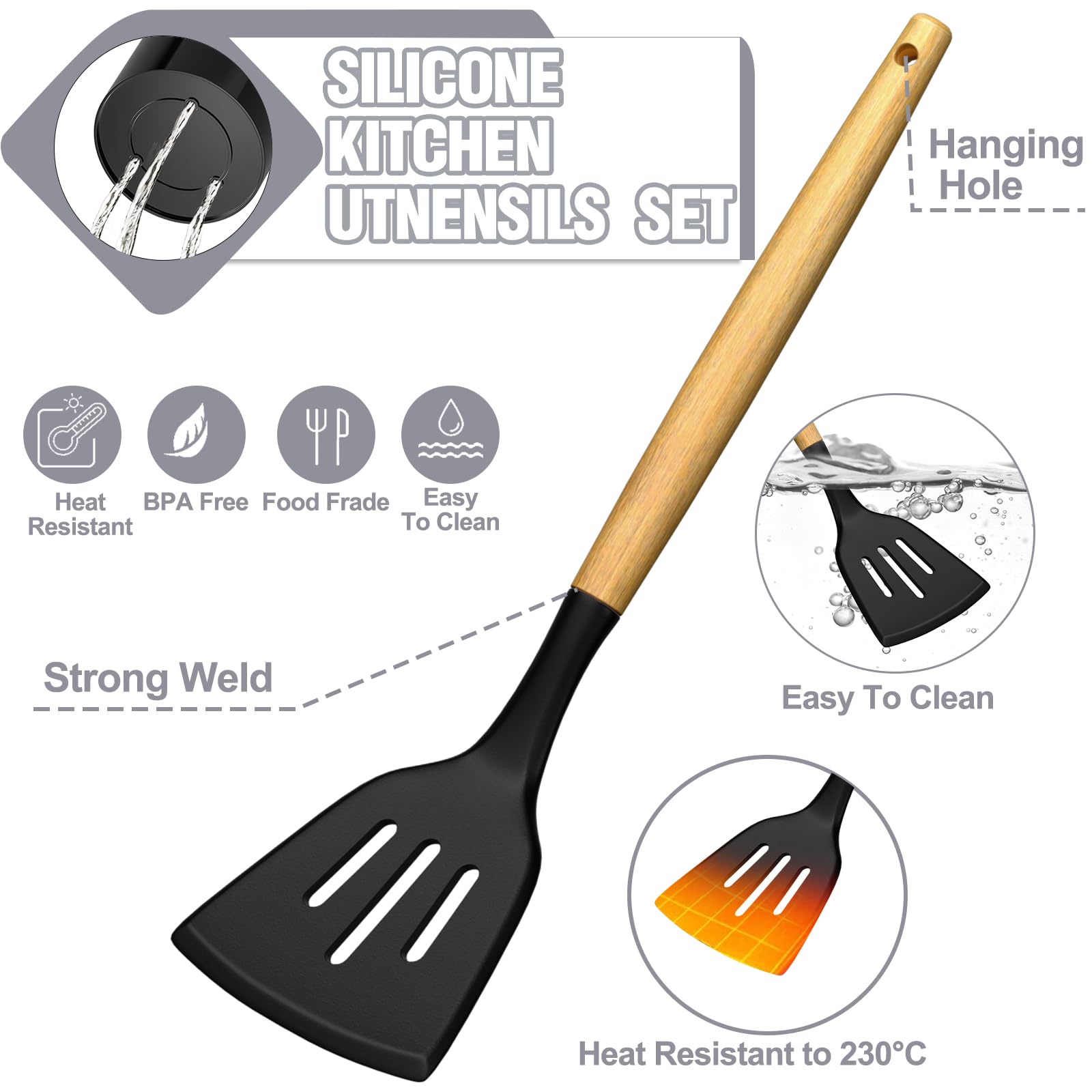 Tijeras de cocina Umite Chef para cortar hierbas y abrir paquetes
