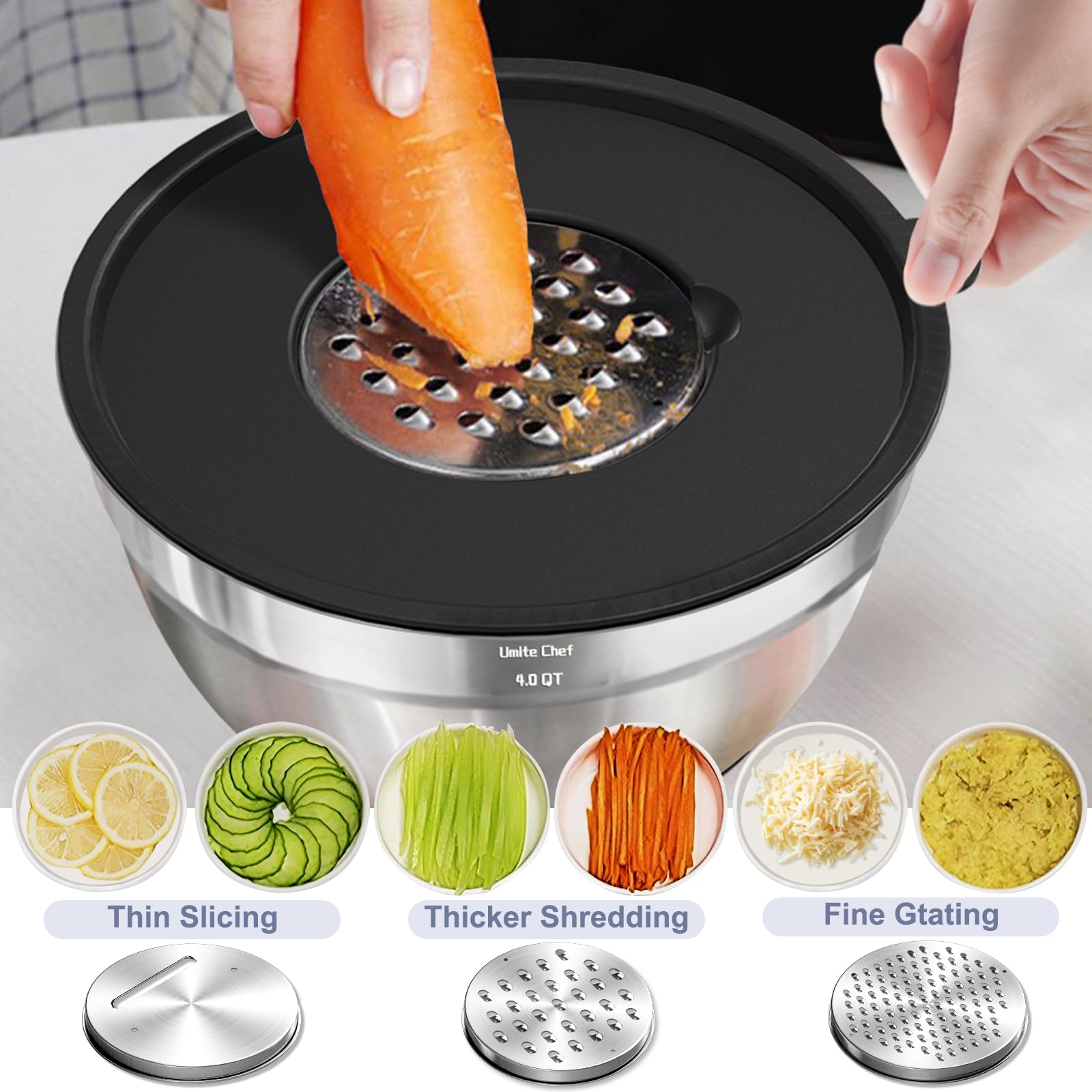 Umite Chef: perfecto para cocinar y servir en la mesa.