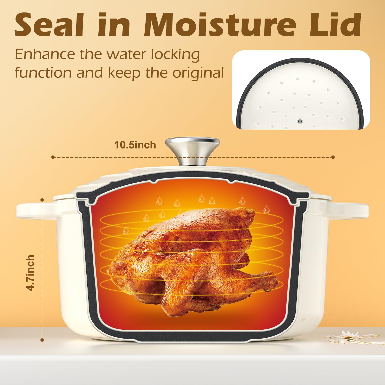 Umite Chef: compatible con inducción y horno hasta 500°F.