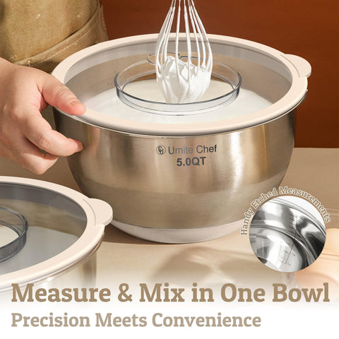 Umite Chef: conjunto versátil para hornear, preparar y almacenar con facilidad.