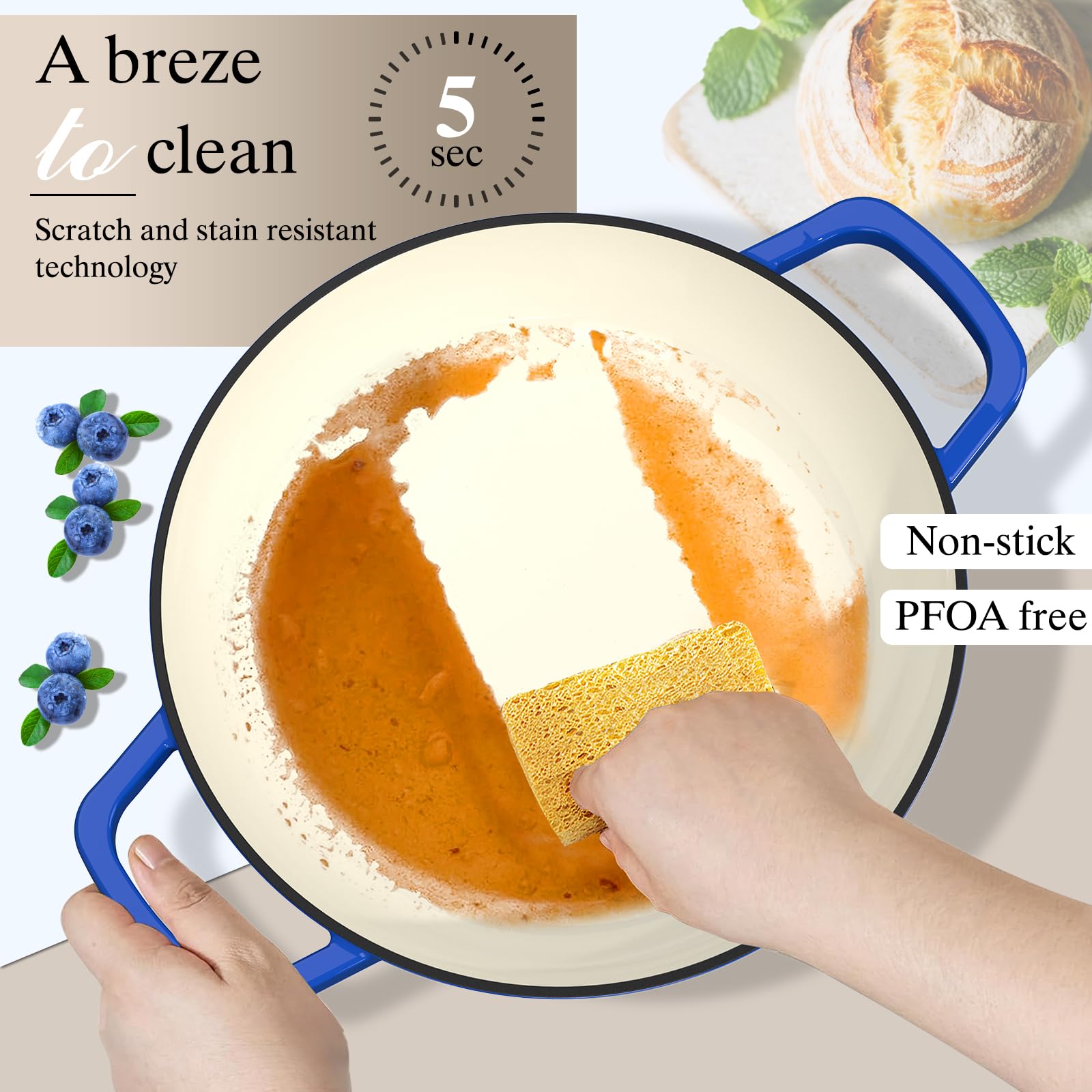 Diseño elegante de Umite Chef para servir directamente en la mesa.