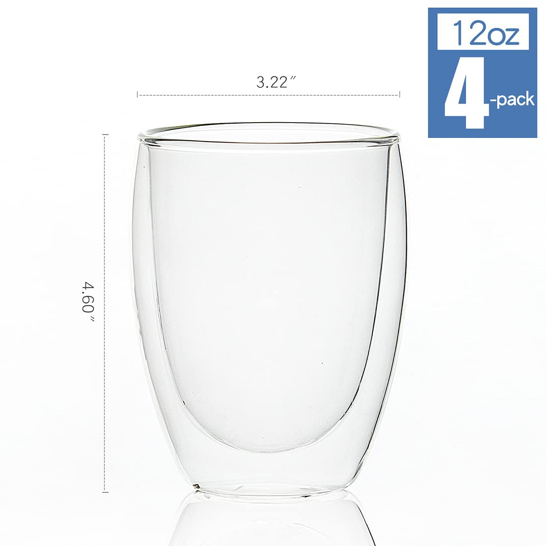 Vaso UMIZILI de doble pared mantiene el calor sin quemar los dedos
