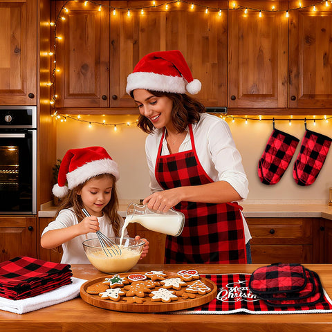 UMMNPR delantal navidad cocina protege la ropa durante la preparación de platos