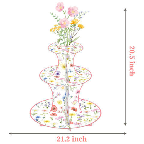 Decoración de mesa floral Umoni, ideal para ambientar una fiesta temática.