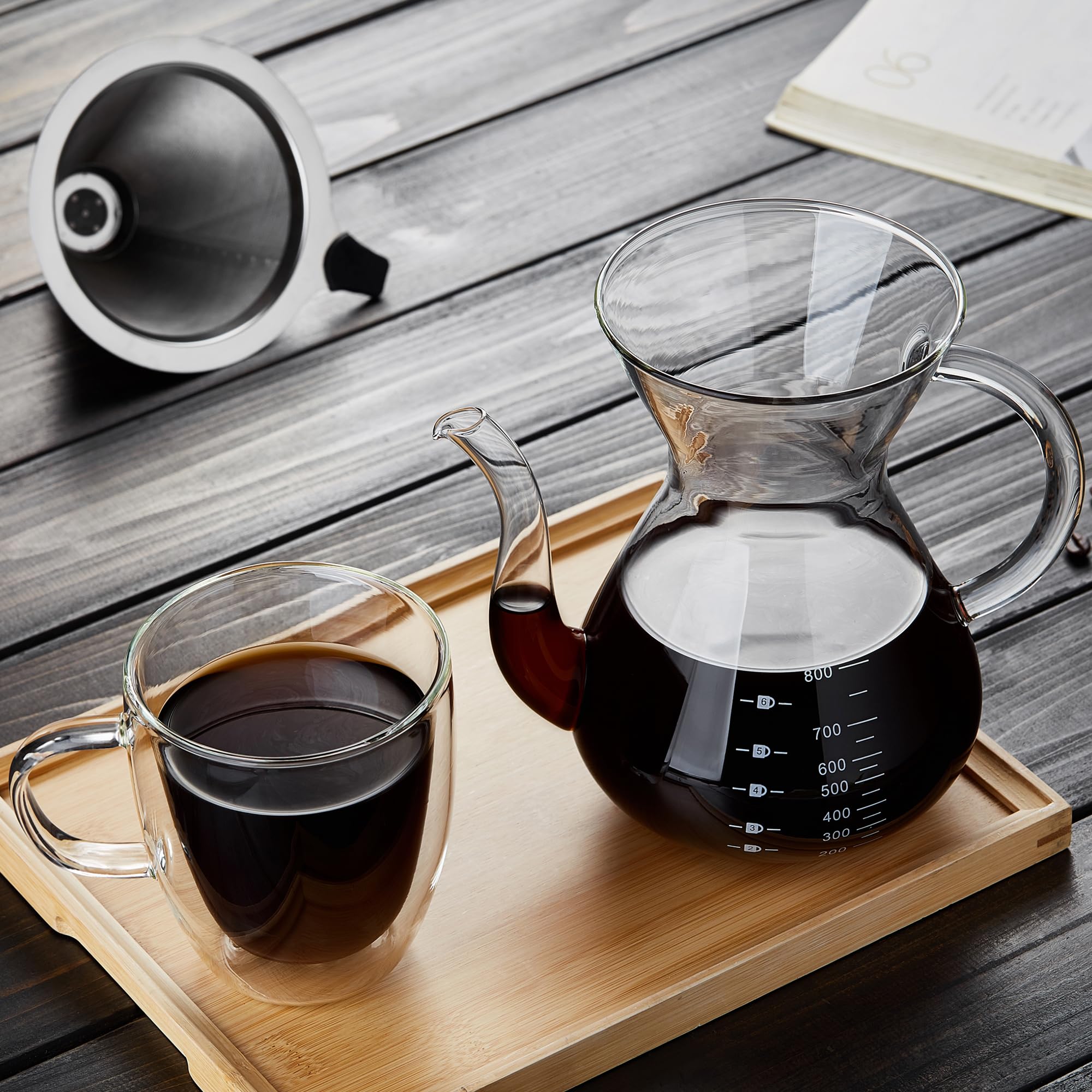 Cafetera Unbreakable apta para estufa y refrigeración