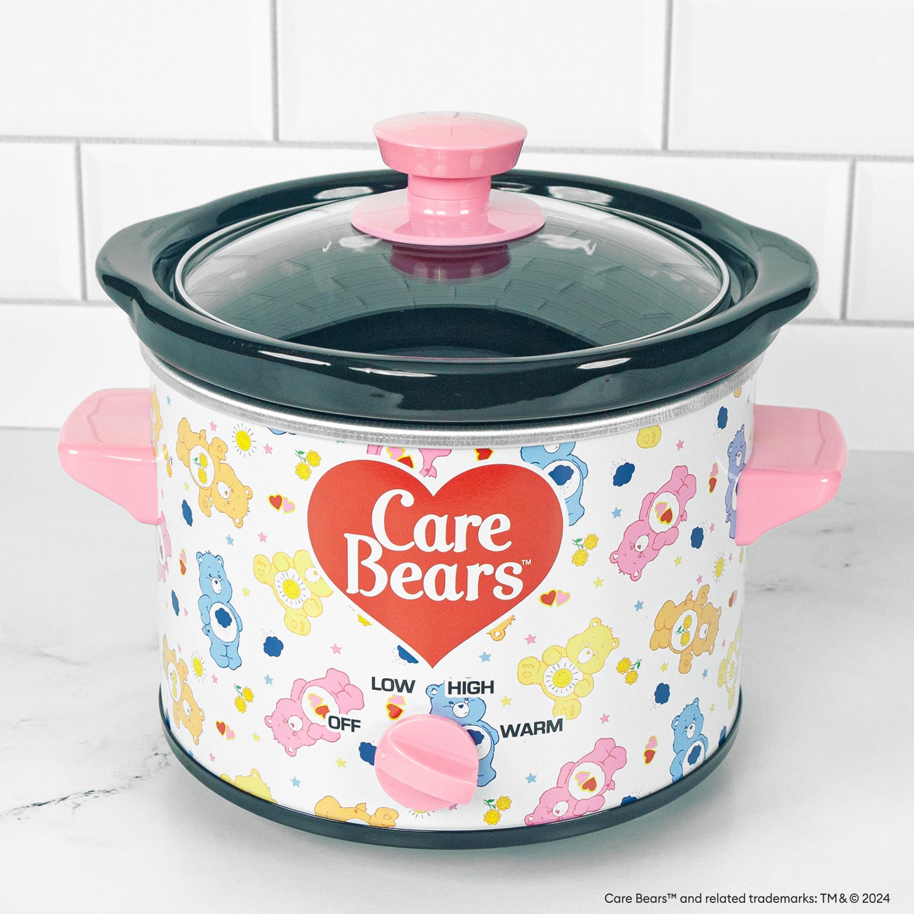 Cuenco ceramico removible de Uncanny Brands Care Bears, lavado rapido