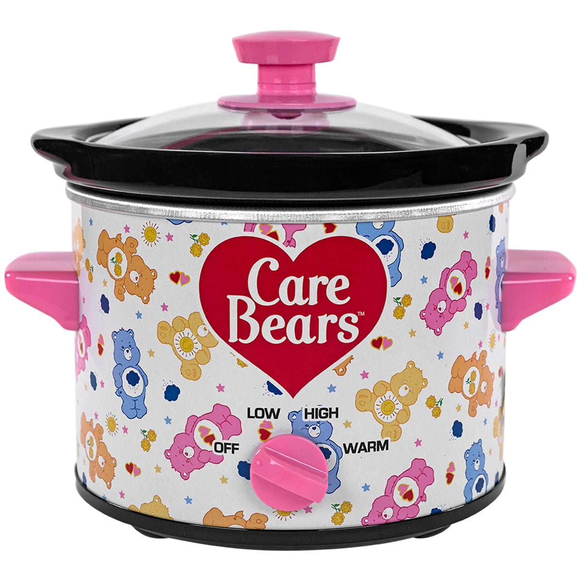 Olla Uncanny Brands Care Bears, interior ceramico removible, facil limpieza