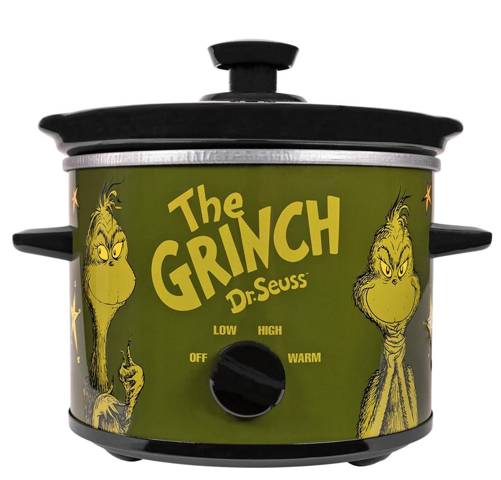 Olla Grinch de Uncanny Brands, cocción lenta para guisos reconfortantes y cenas rápidas