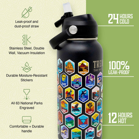 Underdog Games botella con aislamiento doble para bebidas frías o calientes.