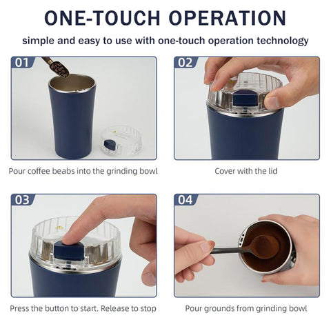 Undoria molinillo interior cobre motor, potencia duradera para uso diario.