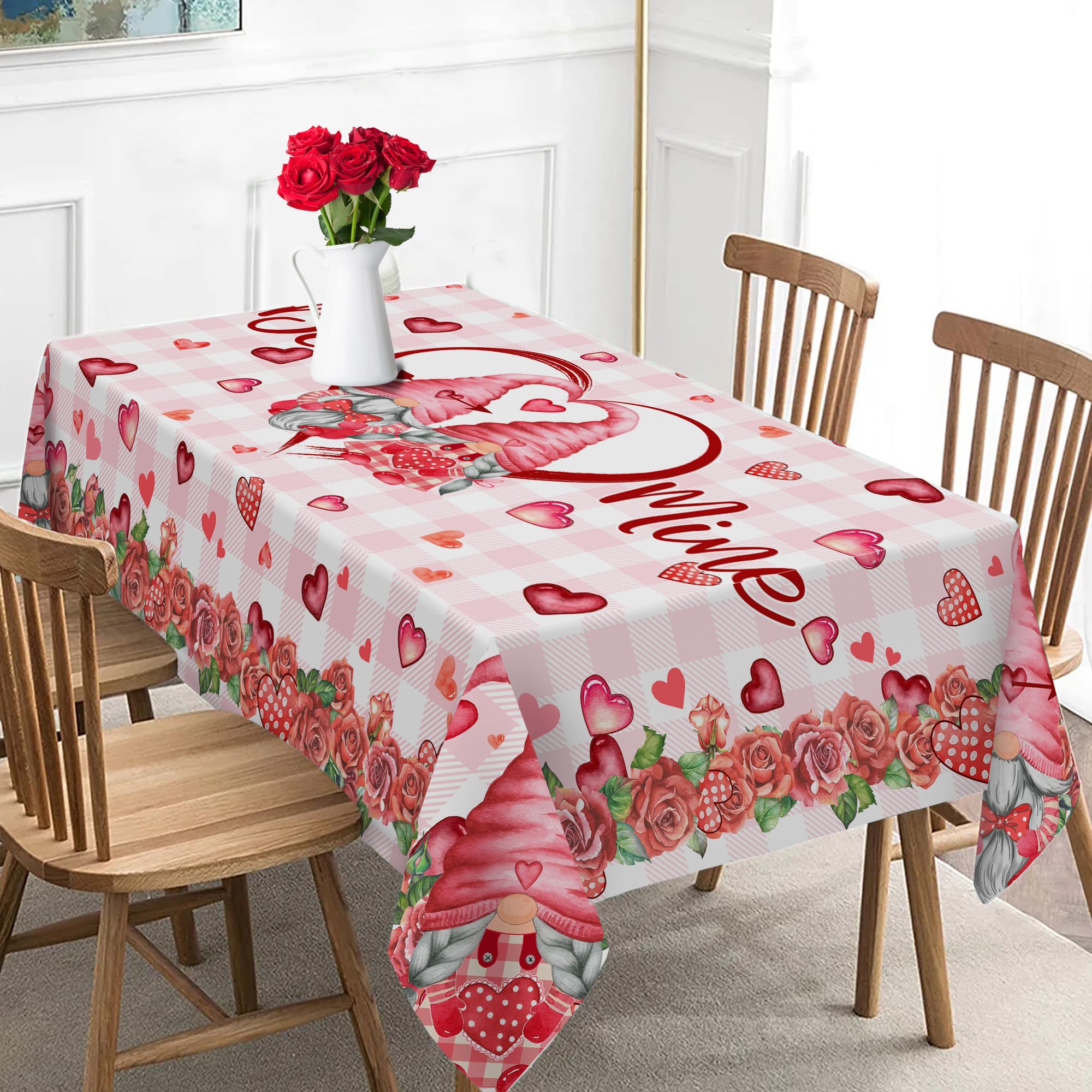 Mantel Unibyby ideal para cenas de San Valentín o celebraciones románticas