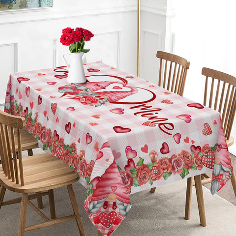 Mantel Unibyby ideal para cenas de San Valentín o celebraciones románticas