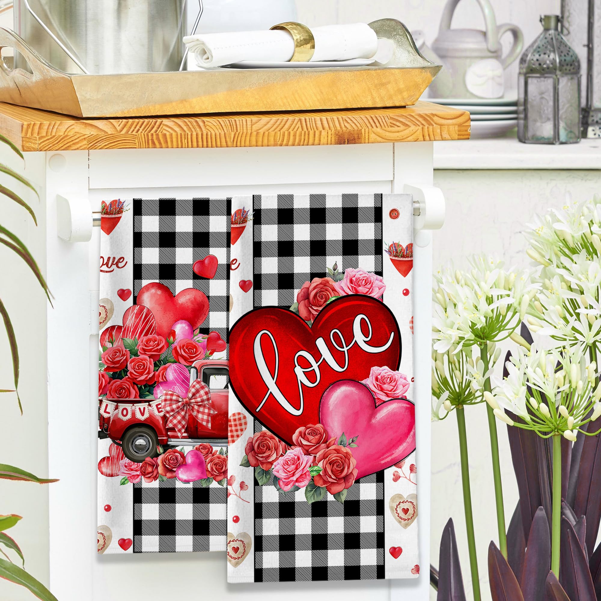 Regalo ideal de San Valentin con toallas Unibyby decorativas