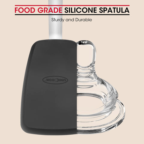 Espátula Unicook para crepes y hamburguesas con giro suave.