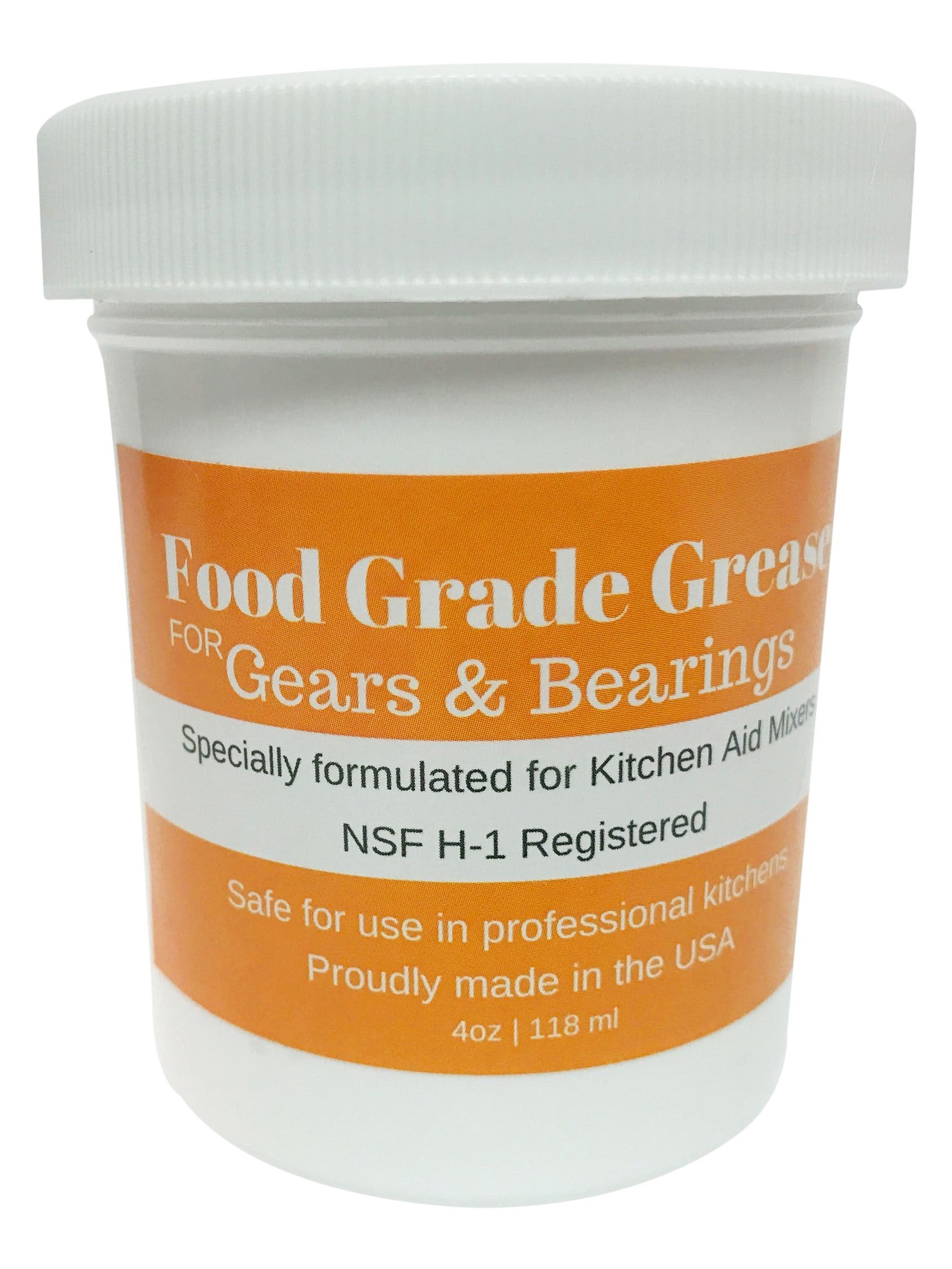 Grasa para uso alimentario en 4 oz, lista para reparaciones rápidas y seguras.