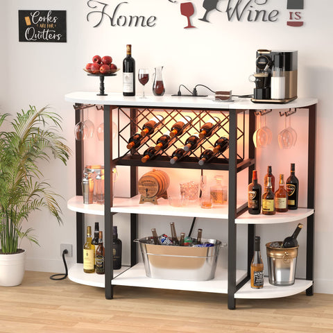 La iluminación LED RGB del mueble Unikito para ambientar.