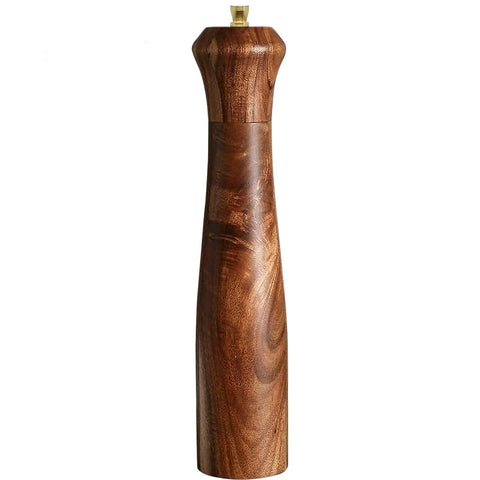 UNIOVC molinillo pimienta acacia, vista general en mesa elegante para cocinar