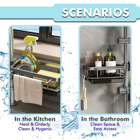 UnIVerse Hub: espacio para esponjas y cepillos, limpieza al alcance