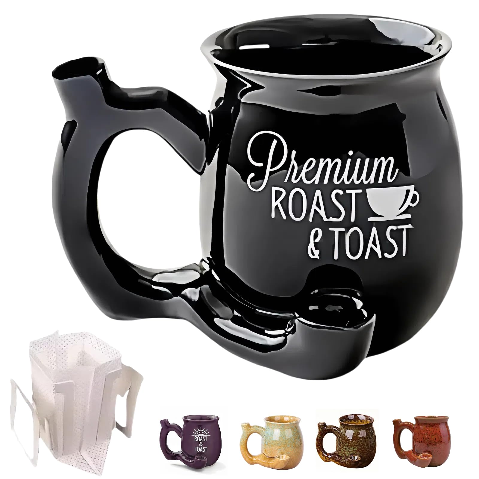 Taza Despierta y Hornea de unkzyzn en cerámica, ideal para empezar el día.