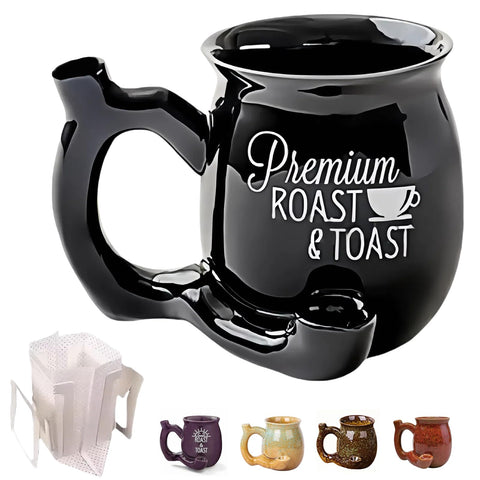 Taza Despierta y Hornea de unkzyzn en cerámica, ideal para empezar el día.