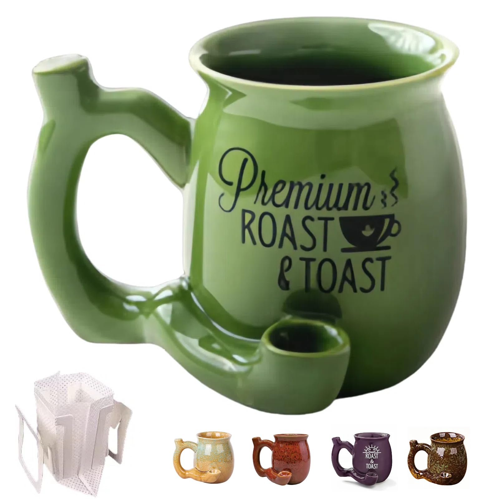 unkzyzn taza cafetera diseño retro, ideal para café diario