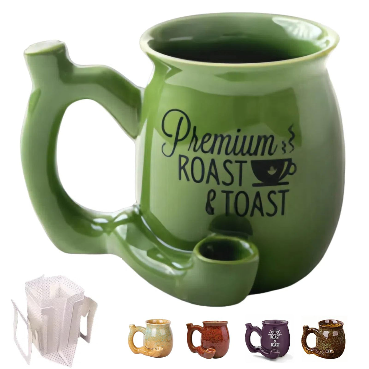 unkzyzn taza cafetera diseño retro, ideal para café diario