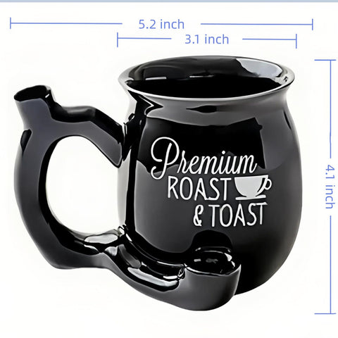 Taza unkzyzn apta para microondas y lavavajillas, fácil de limpiar.