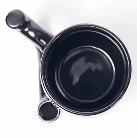 Taza de cerámica unkzyzn con gran capacidad, perfecta para sesiones largas.